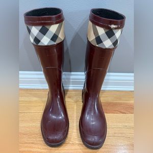 Burberry Crosshill Rain Boots